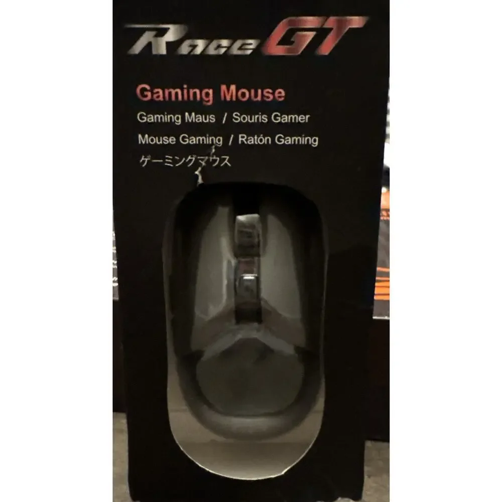 RaceGT Wired Gaming Mouse, USB Optical Computer Mouse NIB Sealed